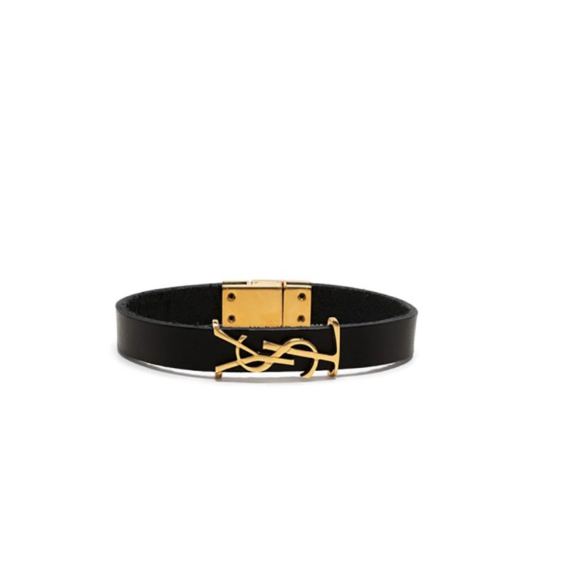 Yves Saint Laurent Charm Leather Bracelet Yves Saint Laurent Charm Leather Bracelet