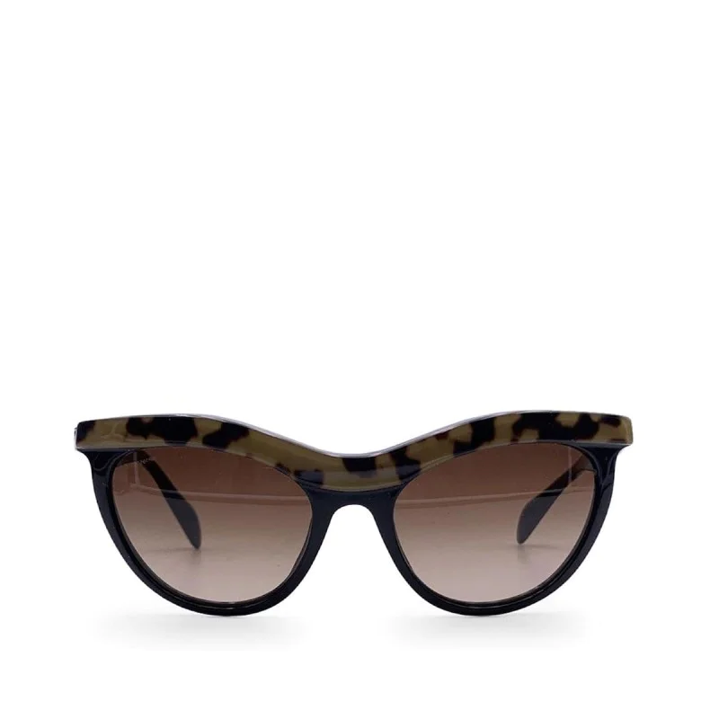 Prada Sunglasses in Black & Tortoise Acrylic