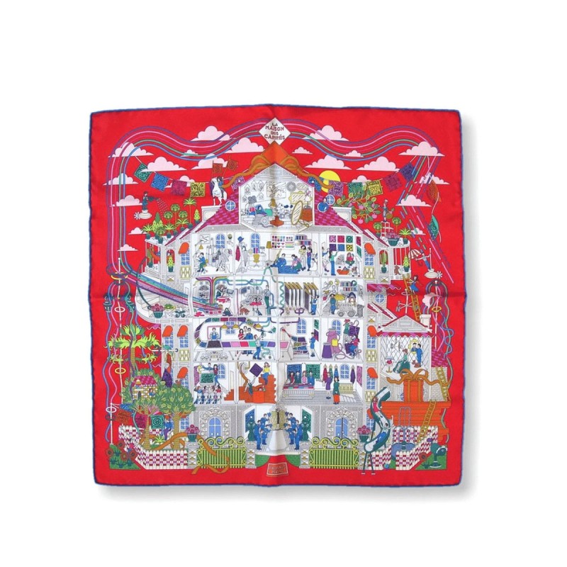 Hermes 100% Silk Twill Square Hermes 100% Silk Twill Square