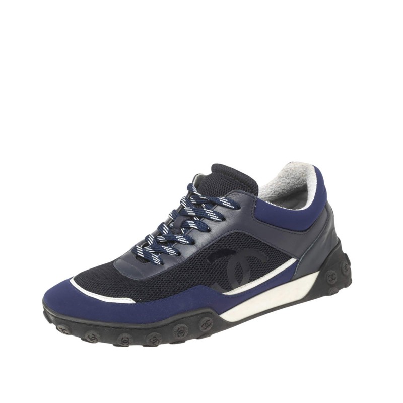 Two-tone Sneakers in Navy/Blue Two-tone Sneakers in Navy/Blue