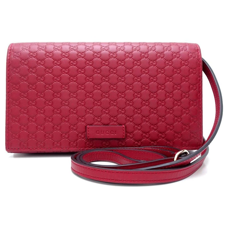 Guccissima Red crossbody/wallet Guccissima Red crossbody/wallet