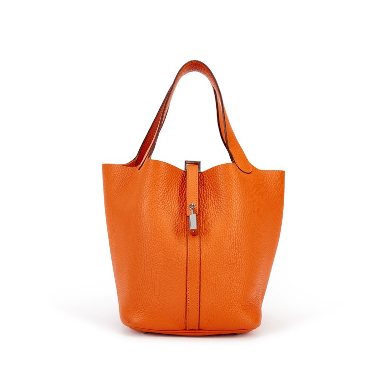 Hermès Orange Clemence Picotin Lock 22 Hermès Orange Clemence Picotin Lock 22