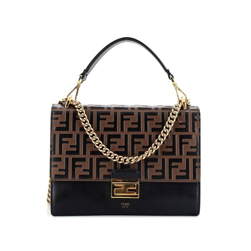 Kan U Medium Leather Shoulder Bag Kan U Medium Leather Shoulder Bag