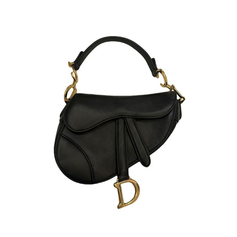 Medium Saddle Bag in Black Medium Saddle Bag in Black